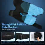 Compresa de hielo para hombros Comfytemp para lesiones, reutilizable