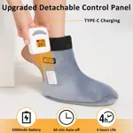 Almohadilla Térmica para Pies AOKESTE Inalámbrica con Calor y Vibración