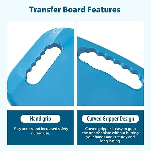 Tabla De Transferencia Con Sábana Deslizante Para Pacientes Transfer Board + Slide Sheet28 X28