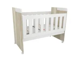 Cuna Con Ruedas 128 X 68 X 90 Cm  C...