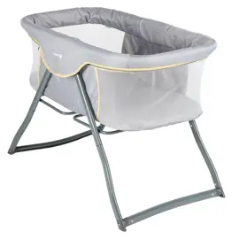 Cuna Moises Para Bebe Esmeralda Gri...