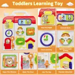 Juguete Montessori HYES para Niños Pequeños con Luces LED y Música Sensorial