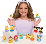 Pato de Goma Disney Daisy Duck 7 cm Juguete de Baño