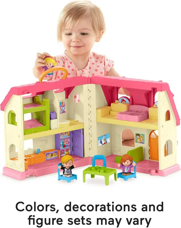 Casa De Juguete Musical Fisher Price Little People Surprise & Sounds Home FPM46