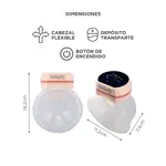Sacaleche Eléctrico Gadnic Extractor De Leche Portatil 