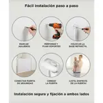 Puerta de Seguridad Retráctil Mawe Gate 140 Con Bloqueo