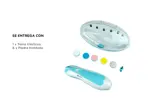 Lima de Uñas Para Bebé Gadnic CU70 Torno Eléctrico