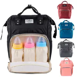 Bolso Maternal Negro South Por...