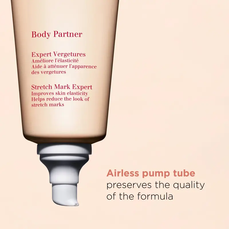 Crema para estrías Clarins Body Partner para el embarazo