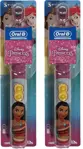 Cepillo de Dientes Eléctrico Oral-B Disney Princesas para Niños Suave Paquete de 2