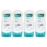 Shampoo y Gel de Baño para Bebé Cetaphil Caléndula Orgánica 920 ml Paquete de 4
