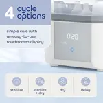 Esterilizador Vapor Chicco Advanced Secado Accesorios