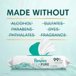 Pampers Toallitas Para Bebé Aqua Pure, Toallitas