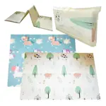 Alfombra Bebesit anti golpes reversible arcoiris 150 x 200