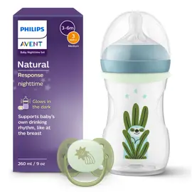 Set Mamadera 260Ml + Chupete Brill...