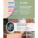 Sacaleche Eléctrico Gadnic Control Botón RH-289 Extractor Portátil