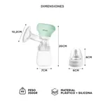 Sacaleche Eléctrico Gadnic Control Botón RH-289 Extractor Portátil