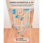 Puerta de Seguridad para Bebes y Mascotas Gadnic Ajustable Sin Perforar