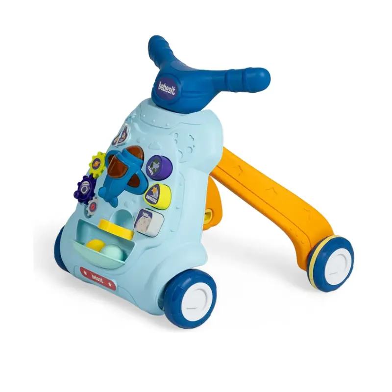 caminador de bebe musical con juegos bebesit celeste 1801 a