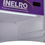 Exhibidora Inelro MT-17 - 460L, 95W, 5 Cestos Deslizables, Blanco