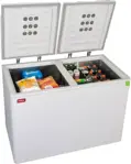 Freezer Horizontal F402 - 384L, 1.20m Ancho, Clase A, Gran Capacidad, Blanco