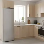 Freezer Vertical FV 371 - 300L, No Frost, 186 cm Alto, Inox