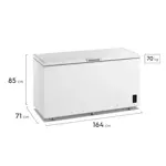 Freezer Horizontal Gafa 496L Blanco Inverter con Función Turbo FGHI502B-XXL