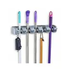 Organizador Soporte Cuelga Porta Escobas Ganchos Escobero