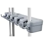 Organizador Soporte Cuelga Porta Escobas Ganchos Escobero