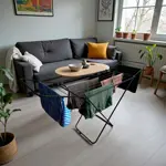 Tender C/Alas De Acero 182x50x102 Cm Hogar Actual 953 Negro