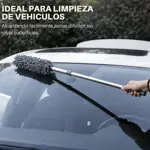 Plumero De Microfibra Extensible Mango Largo Hogar Actual