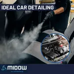 Limpiadora A Vapor Midow 1500w Doméstica Portátil Depósito 1200ml 1,5 Bar Calienta
