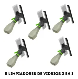 Combo X 5 Limpiadores De Vidrios 3 ...