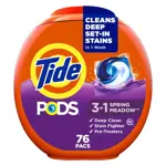 Detergente para ropa Tide PODS, paquete de jabón líquido, 76 unidades