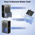 Deshumidificador ToLife para dormitorio, 2,8 L, con apagado automático, 88 m² G