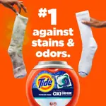Detergente para ropa Tide Ultra OXI Power PODS, 25 paquetes