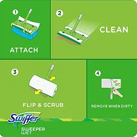 Recambios De Trapo Húmedo Sweeper,...
