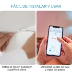 Tira Led Inteligente Extension WiZ Rgb 11w 1mts Wi-Fi