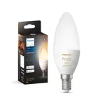 Pack x4 Lampara Led Smart Vela Philips Hue E14 Blanca 5.2w