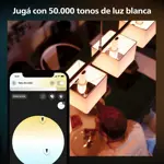 Pack x4 Lampara Led Smart Vela Philips Hue E14 Blanca 5.2w