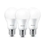 Lampara Philips EcoHome LEDBulb 10W E27 Fría Pack x3
