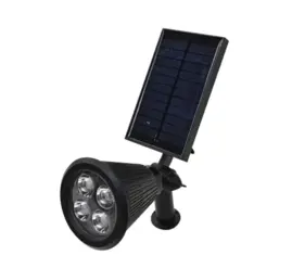 Estaca Led Solar Potente Luz 4 Led ...