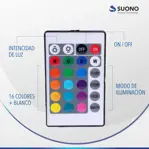 Reflector Led 30w Rgb  Ambientacion Salon Bajo Consumo Alta Potencia Y Luminosidad