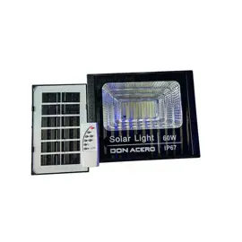 Reflector Led 60W Con Panel Solar E...