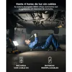 Reflector Portátil Gadnic Lámpara Recargable 30w