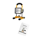 Reflector Portátil Gadnic Lámpara Recargable 30w