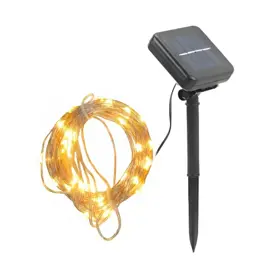 Guirnalda Luces Led  Solar Estaca 2...