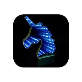 Lampara De Mesa Decorativa Led Espe...