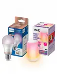 Lampara Led Philips Wifi Color E27 x3 + Lampara Portatil