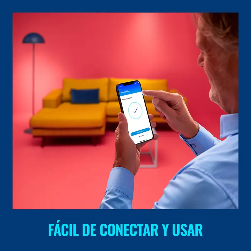 Wiz Lampara De Mesa Smart Portable Dualzone Wifi Rgb x2